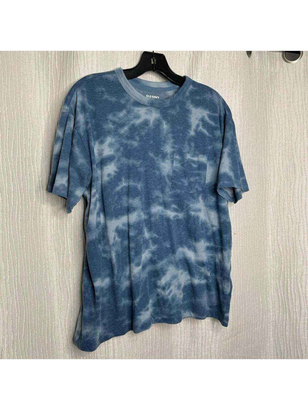 Blue old navy tie die t-shirt